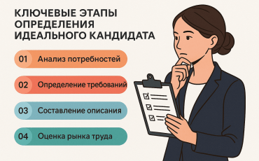 Узнайте, как составить портрет идеального кандидата. Советы, ошибки и практика, которые помогут быстрее закрывать вакансии. Портрет идеального канд...