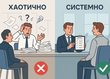 Большинство компаний проводят собеседования хаотично: вопросы задаются «с потолка», решения принимаются н...